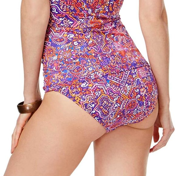 Ralph Lauren Tile Print Hipster Bikini Bottom - Picture 5 of 6